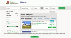 Desktop Screenshot of english-inns.laterooms.com